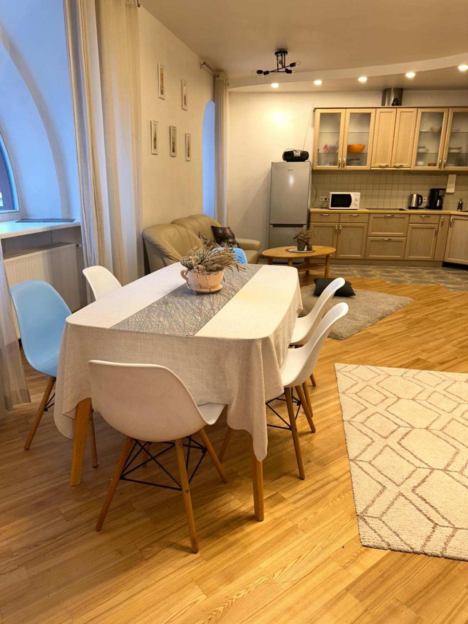 Old Town Apartment With Sauna リガ エクステリア 写真
